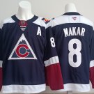 Men's Colorado Avalanche #8 Cale Makar Navy 2024-25 Alternate Stitched Jersey
