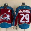 Men's Colorado Avalanche #29 Nathan MacKinnon With A Ptach Burgundy Stitched Jersey