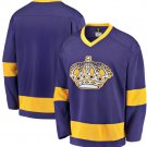 Men's Los Angeles Kings Blank Purple Adidas Stitched Hockey Jersey