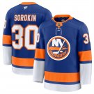 Men's New York Islanders #30 Ilya Sorokin Royal 2024-25 Home Stitched Jersey