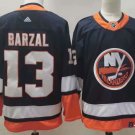 Men's New York Islanders #13 Mathew Barzal Black 2024-25 Stitched Jersey