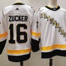 Men's Pittsburgh Penguins #16 Jason Zucker White 2025 Alternate Stitched Jersey