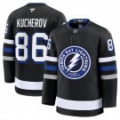 Men's Tampa Bay Lightning #86 Nikita Kucherov Black 2024-25 Alternate Stitched Jersey