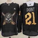 Men's Tampa Bay Lightning #21 Brayden Point Black Jersey