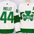 Men's Toronto Maple Leafs #44 Morgan Rielly White St Patricks Authentic Jersey