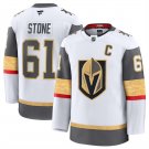 Men's Vegas Golden Knights #61 Mark Stone White 2024-25 Away Stitched Jersey