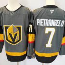 Men's Vegas Golden Knights Grey #7 Alex Pietrangelo 2024-25 Alternate Stitched Jersey