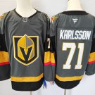 Men's Vegas Golden Knights Grey #71 William Karlsson 2024-25 Alternate Stitched Jersey