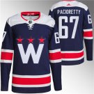Men's Washington Capitals #67 Max Pacioretty Navy Stitched Jersey Jersey