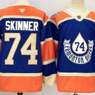 Men's Edmonton Oilers #74 Stuart Skinner 2023 NHL Heritage Classic Premier Player Jersey Royal