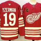 Men's Detroit Red Wings #19 Steve Yzerman Red 2025-26 With C Patch Jersey