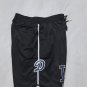 Men's LA Dodgers JUST DON Basketball Black Shorts  Zipper Pants