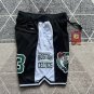 Men's Boston Celtics Just Don Basketball Retro Shorts Black With Patch 33