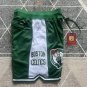 Men's Boston Celtics Just Don Basketball Retro Shorts Green With Patch 0