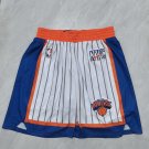 Men's New York Knicks Swingman Basketball City Short White