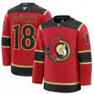 Men's Ottawa Senators #18 Tim Stutzle Fanatics 2025 Red Alternate Premium Jersey