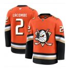 Mens Anaheim Ducks #2 Jackson LaCombe Fanatics 2025 Orange Home Jersey