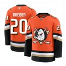 Mens Anaheim Ducks #20 Chris Kreider Fanatics 2025 Orange Home Jersey