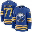 Men's Buffalo Sabres #77 JJ Peterka Fanatics Royal Home Premier Player Jersey