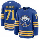 Men's Buffalo Sabres #71 Ryan McLeod Fanatics Royal Home Premier Player Jersey