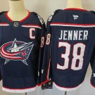 Mens Columbus Blue Jackets #38 Boone Jenner Fanatics Navy Home Premium Player Jersey