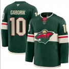 Men's Minnesota Wild Retired Player #10 Marian Gaborik Fanatics Home Green Premium Player Jersey