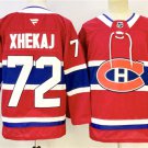 Men's Montreal Canadiens #72 Arber Xhekaj Red 2024-25 Stitched Jersey Jersey