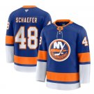 Mens New York Islanders #48 Matthew Schaefer Fanatics Royal Home Jersey