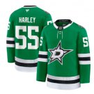 Men's Dallas Stars #55 Thomas Harley Fanatics Home Kelly Green Player Jersey