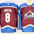 Men's Colorado Avalanche #8 Cale Makar Burgundy 2024-25 With A Patch Jersey