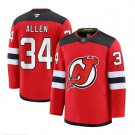 Mens New Jersey Devils #34 Jake Allen Fanatics Home Red Premium Jersey