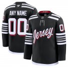 Mens New Jersey Devils Custom Fanatics Black Alternate Premier Jersey