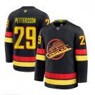 Men's Vancouver Canucks #29 Marcus Pettersson Fanatics Black Alternate Premium Jersey