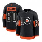 Mens Philadelphia Flyers #80 Daniel Vladar Fanatics Black Alternate Premium Jersey