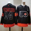 Mens Philadelphia Flyers #14 Sean Couturier Fanatics Black Alternate Premium Jersey