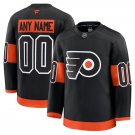 Mens Youth Philadelphia Flyers Custom Fanatics Black Alternate Premium Jersey