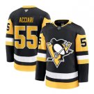 Mens Pittsburgh Penguins #55 Noel Acciari Fanatics Home Black Premium Player Jersey