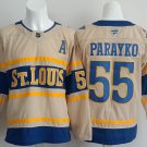 Men's St. Louis Blues #55 Colton Parayko Cream 2025 With A Path Winter Classic Stitched Jersey