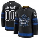 Men's Youth Toronto Maple Leafs Custom Fanatics Black Alternate Reversible Next Gen Jersey