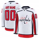 Men's Washington Capitals Fanatics Away White Custom Jersey