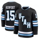 Men's Utah Hockey Club #15 Alexander Kerfoot Navy 2024-25 Stitched Jersey