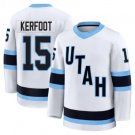 Mens Utah Mammoth #15 Alexander Kerfoot Fanatics 2025 White Player Jersey
