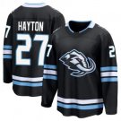 Men's Utah Mammoth #27 Barrett Hayton Navy Black 2025 Stitched Jersey