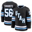 Men's Utah Mammoth #56 Kailer Yamamoto Navy 2024-25 Stitched Jersey