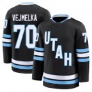 Men's Utah Mammoth #70 Karel Vejmelka Navy 2024-25 Stitched Jersey