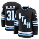 Men's Utah Mammoth #31 Matt Villalta Navy 2024-25 Stitched Jersey