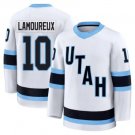Men's Utah Mammoth #10 Maveric Lamoureux White 2025 Stitched Jersey