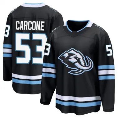 Men's Utah Mammoth #53 Michael Carcone Navy 2025 Stitched Jersey