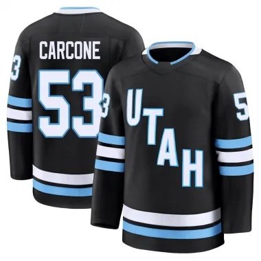 Men's Utah Mammoth #53 Michael Carcone Navy 2024-25 Stitched Jersey