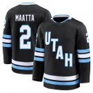 Men's Utah Mammoth #2 Olli Maatta Navy 2024-25 Stitched Jersey